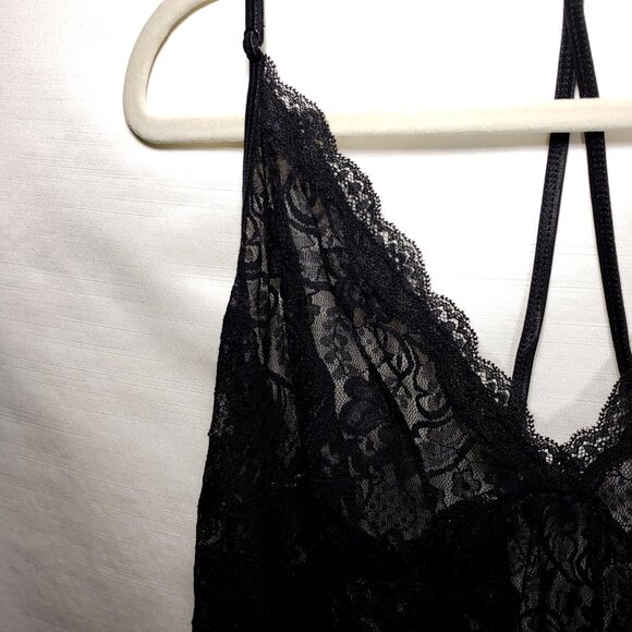 Secret Treasures Women’s and Women’s Plus Coquette Lace Chemise 2X Black NWT - Picture 7 of 15